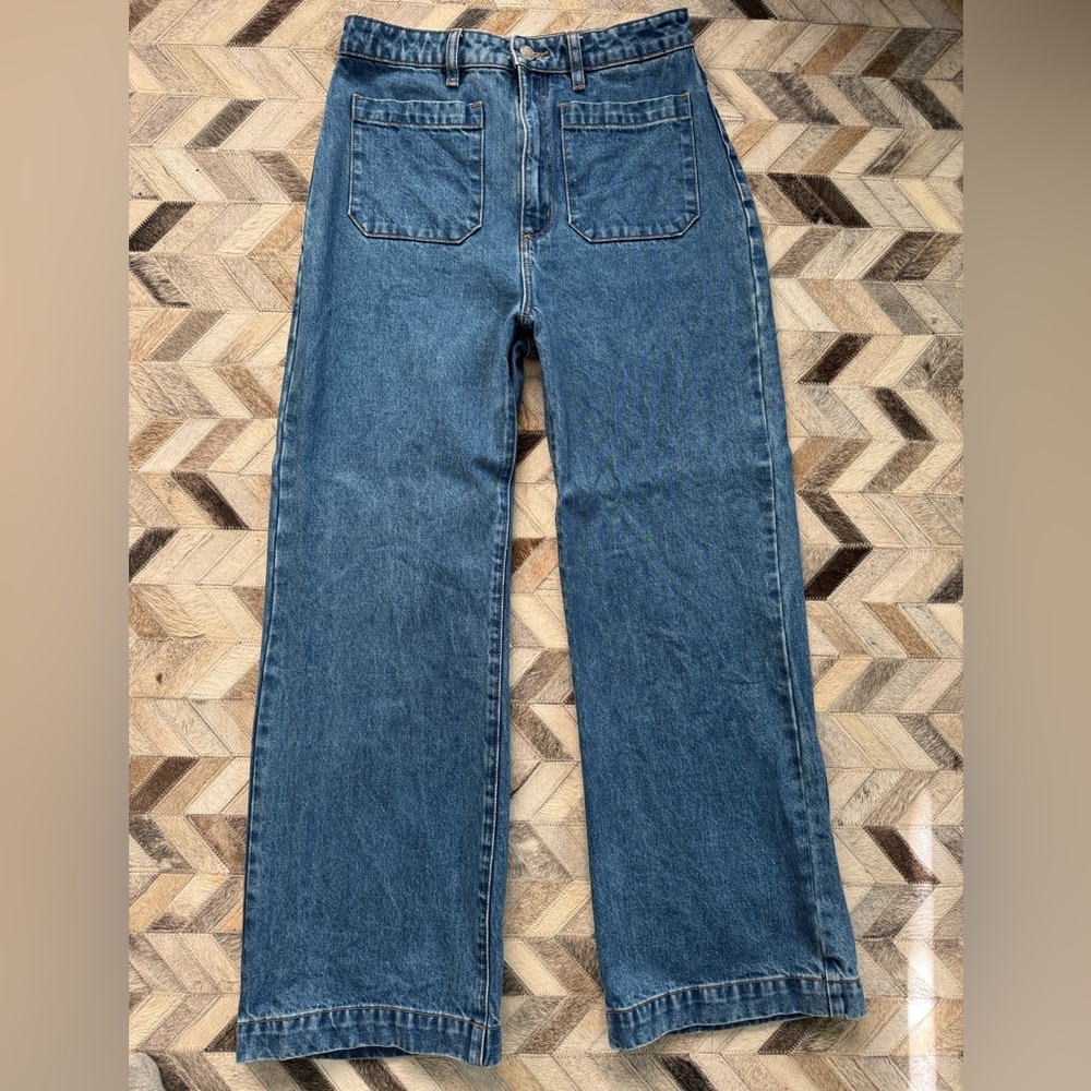 Rolla’s Sailor wide leg pant in size 29